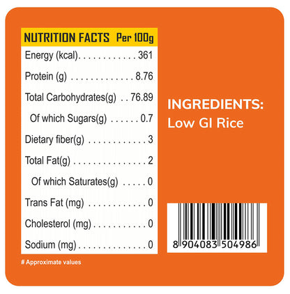 24 Mantra Organic Low GI Rice Gluten Free