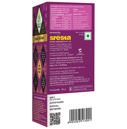 24 Mantra Organic Tulsi Ginger Tea