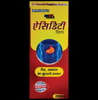 30M Acidity Syrup (200ml Each) Sugar Free - Classic Derma