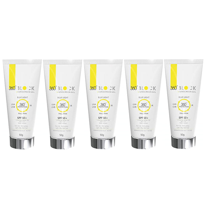 360° Block Sunscreen Gel (50gm Each) SPF 50+ - Classic Derma