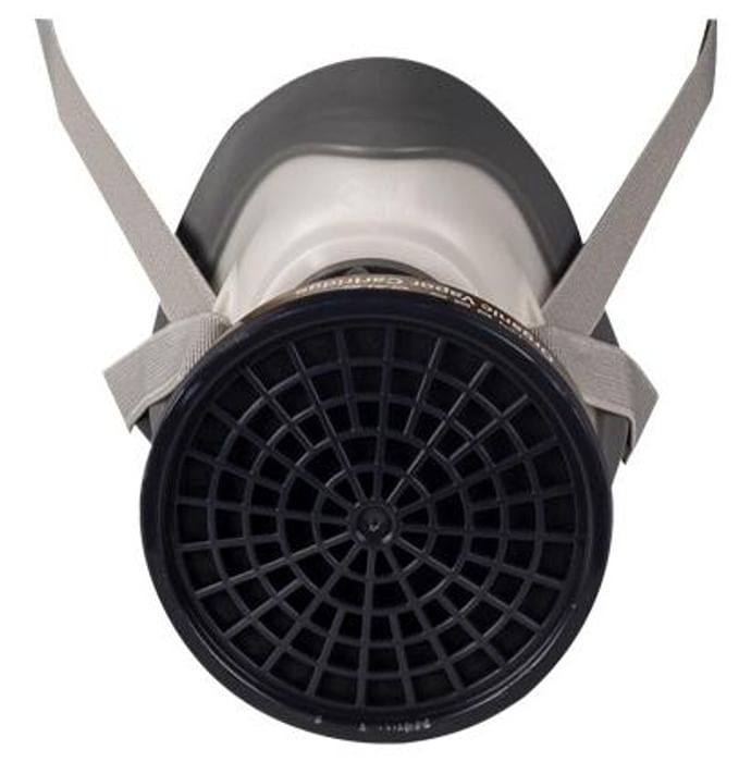 3M 1200 Half Face Piece Reusable Mask Respirator with Organic Vapor Cartridge - Classic Derma