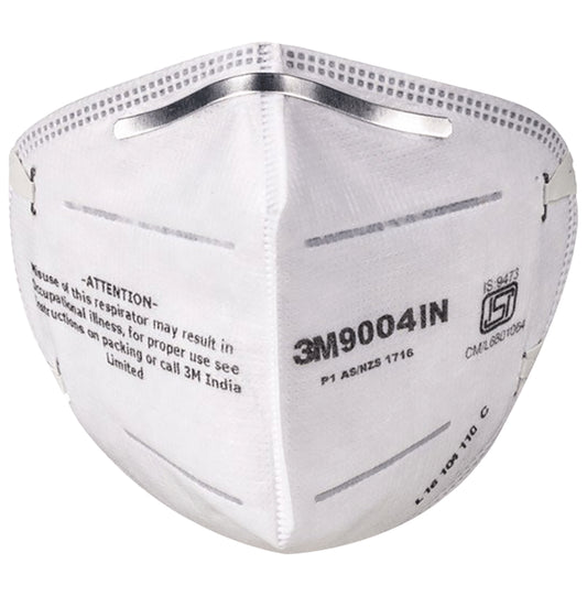 3M 9004IN Dust/Mist Respirator Mask White - Classic Derma