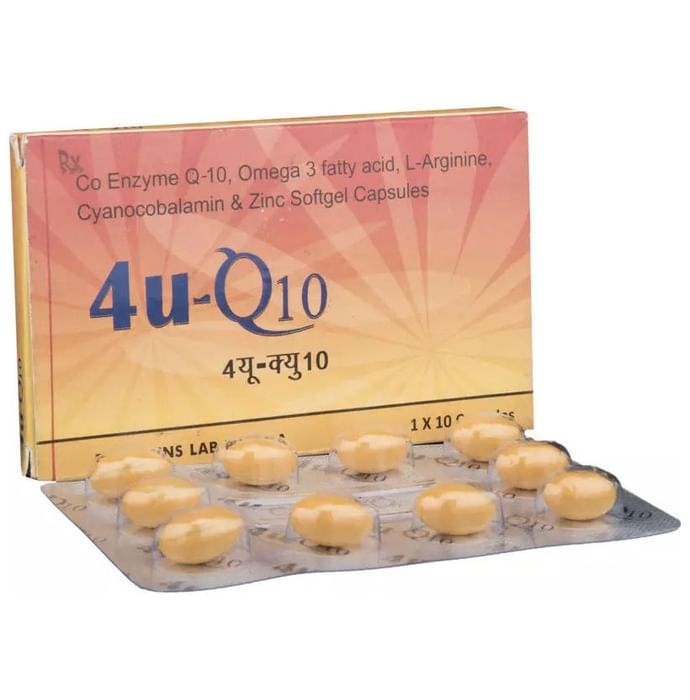 4U Q10 Gold Soft Gelatin Capsule - Classic Derma