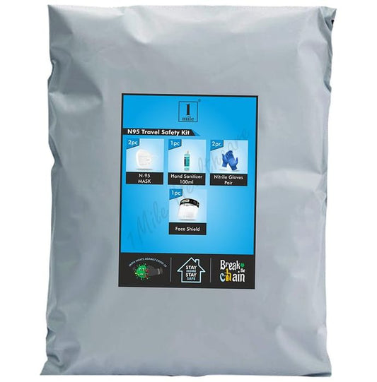 1Mile N95 Travel Safety Kit - Classic Derma