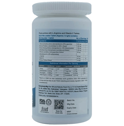 6th and Natural Tribulus Plus Tablet