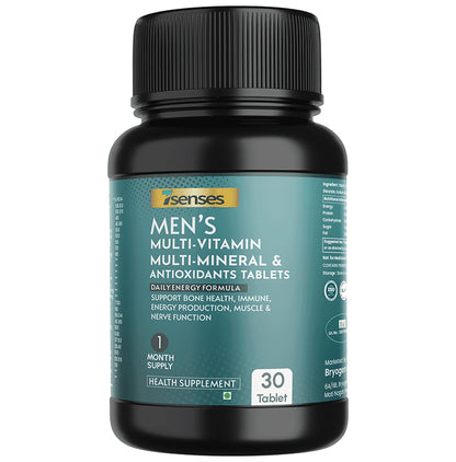 7 Senses Men's Multivitamin Multi Mineral & Antioxidants Tablet - Classic Derma