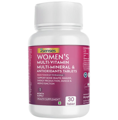 7 Senses Women's Multivitamin Multi mineral & Antioxidants Tablet - Classic Derma