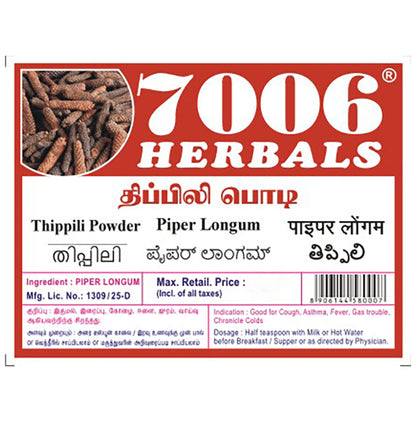 7006 Herbals Thippili Powder