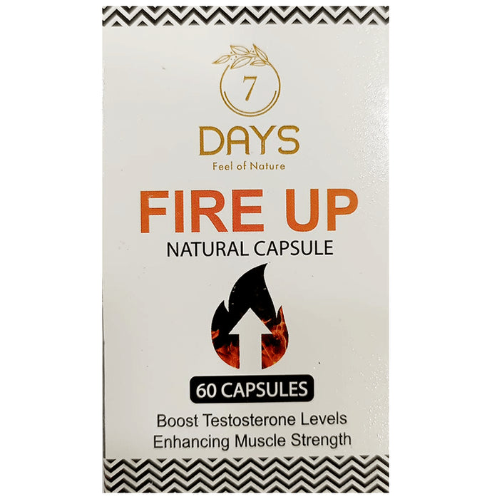 7Days Fire Up Natural Capsule - Classic Derma