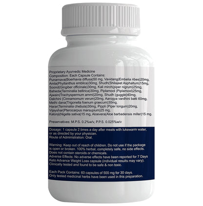 7Days Keto Advance Weight Loss Capsule