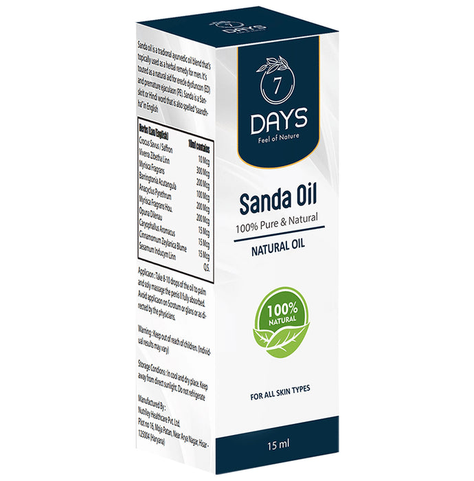 7Days Sanda Oil for Men - Classic Derma