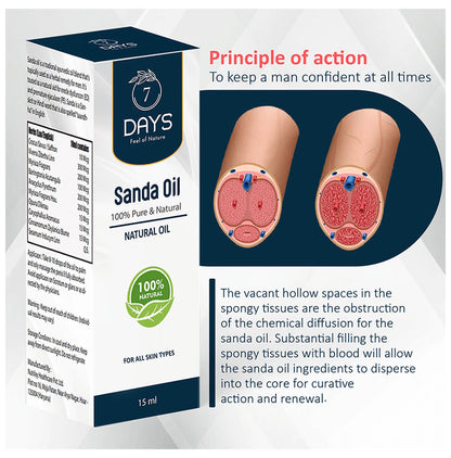 7Days Sanda Oil for Men