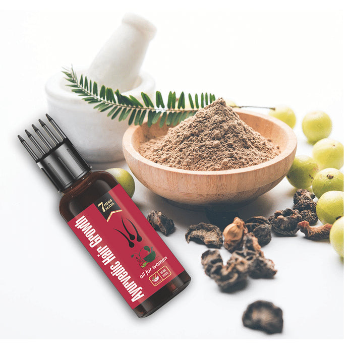 7Herbmaya Ayurvedic Hair Growth Oil for Women