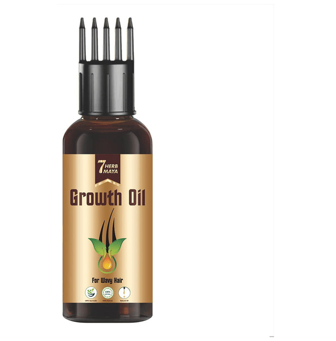 7Herbmaya Growth Oil for Wavy Hair - Classic Derma