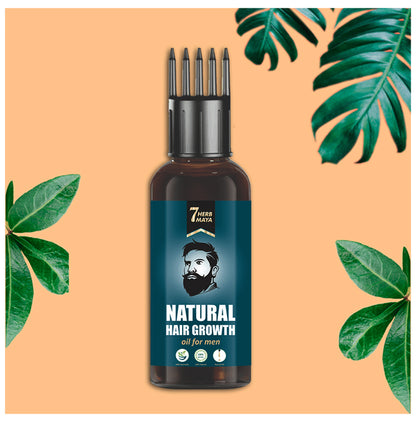 7Herbmaya Natural Hair Growth Oil for Men
