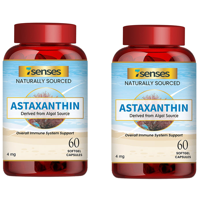 7Senses Astaxanthin 4mg Softgel Capsule (60 Each) - Classic Derma