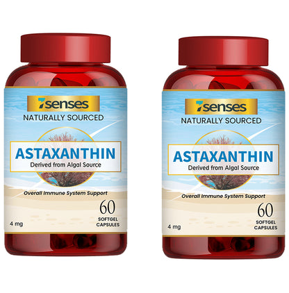 7Senses Astaxanthin 4mg Softgel Capsule (60 Each) - Classic Derma