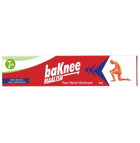 7vik Baknee Maalish Pain Relief Ointment - Classic Derma