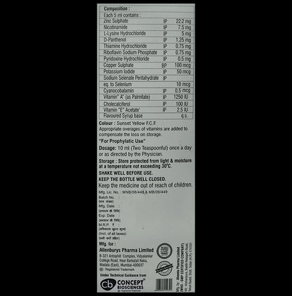 A to Z Syrup Delicious Mixed Fruit