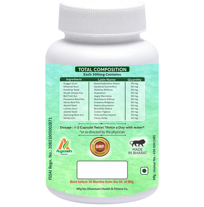 Aachman Veda A Perfect Weight Management B-Trim 500mg Capsule (60 Each)