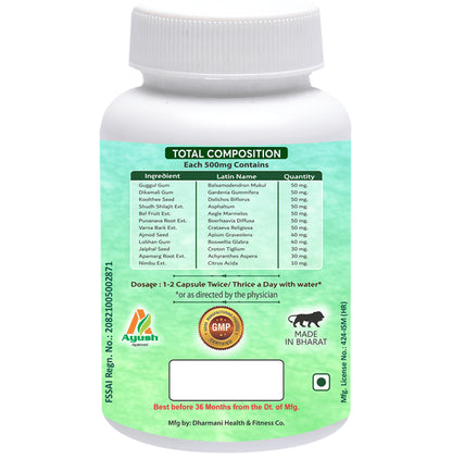 Aachman Veda A Perfect Weight Management B-Trim 500mg Capsule (60 Each)