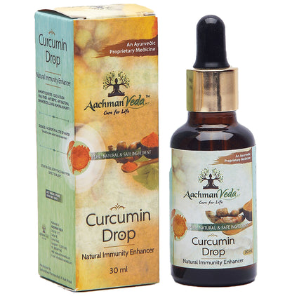 Aachman Veda Curcumin Drop Natural Immunity Enhancer (30ml Each)