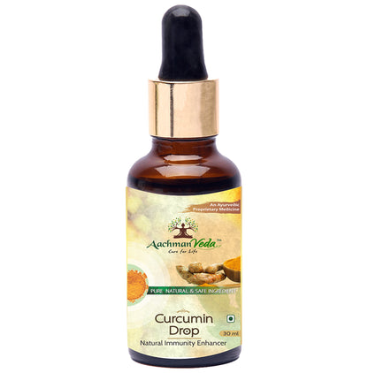Aachman Veda Curcumin Drop Natural Immunity Enhancer (30ml Each)