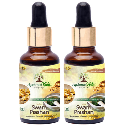 Aachman Veda Swarn Prashan (15ml Each) - Classic Derma