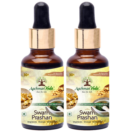 Aachman Veda Swarn Prashan (30ml Each) - Classic Derma