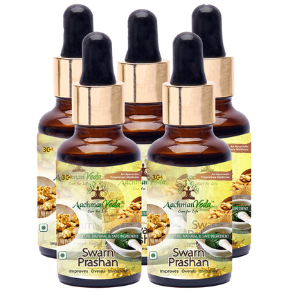 Aachman Veda Swarn Prashan (30ml Each) - Classic Derma