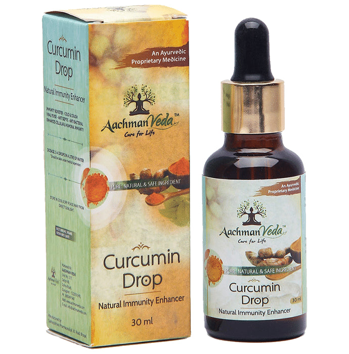 Aachman Veda Swarn Prashan Drop with Aachman Veda Curcumin Drop 30ml Free