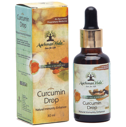 Aachman Veda Swarn Prashan Drop with Aachman Veda Curcumin Drop 30ml Free