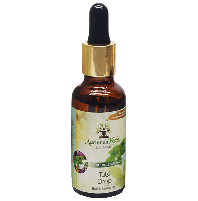 Aachman Veda Tulsi Drop Builds Immunity (30ml Each) - Classic Derma