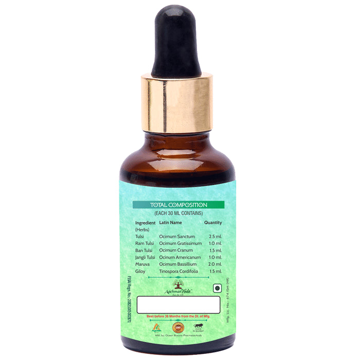 Aachman Veda Tulsi Drop with Giloy (30ml Each)