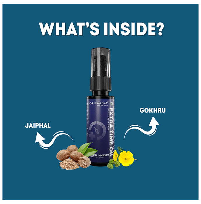 Aadar Extra Time Oil (30ml Each)