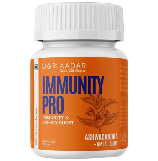 Aadar Immunity Pro 500mg Capsule (60 Each) - Classic Derma