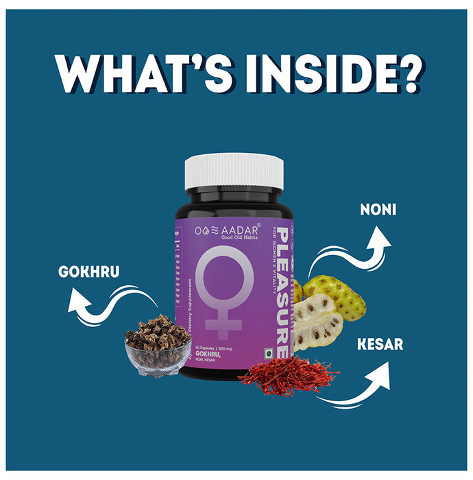Aadar Pleasure Vitality & Stamina for Women Capsule