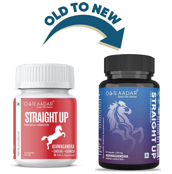Aadar Straight Up for Real Strength Capsule