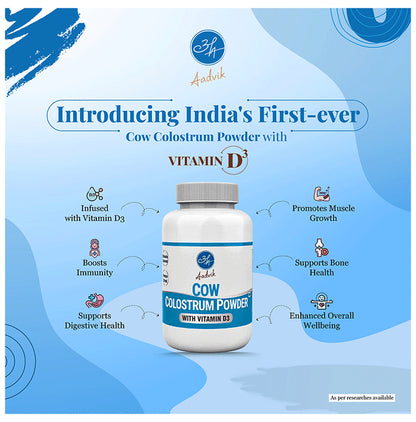 Aadvik Cow Colostrum Powder Freeze Dried