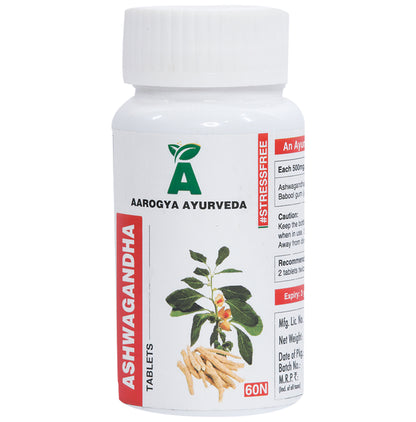 Aarogya Ayurveda Ashwagandha Tablet - Classic Derma