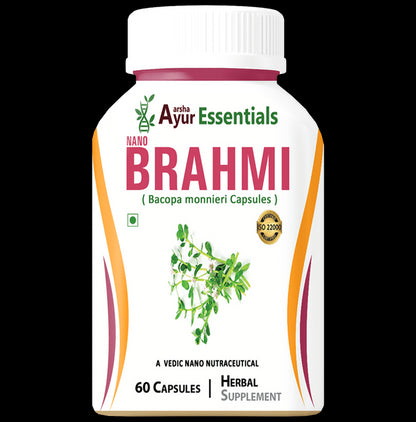 Aarsha Ayur Essentials Nano Brahmi Capsule - Classic Derma