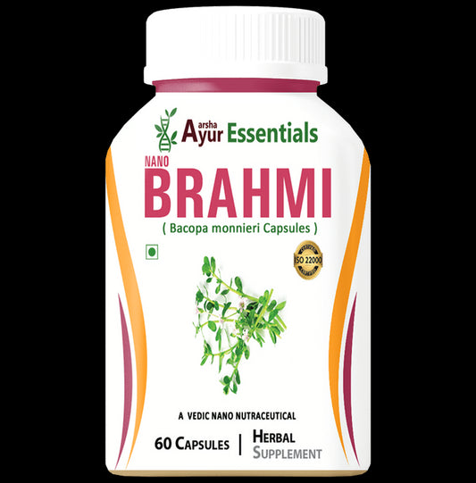 Aarsha Ayur Essentials Nano Brahmi Capsule - Classic Derma