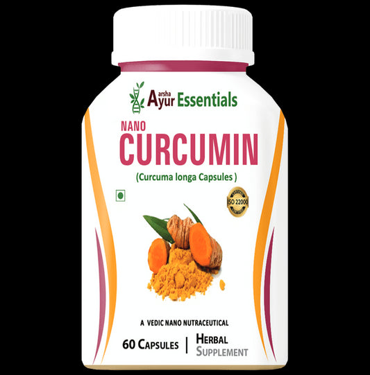 Aarsha Ayur Essentials Nano Curcumin Capsule - Classic Derma