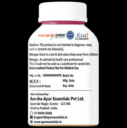Aarsha Ayur Essentials Nano Curcumin Capsule