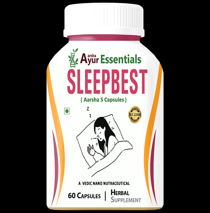 Aarsha Ayur Essentials Sleepbest Capsule - Classic Derma