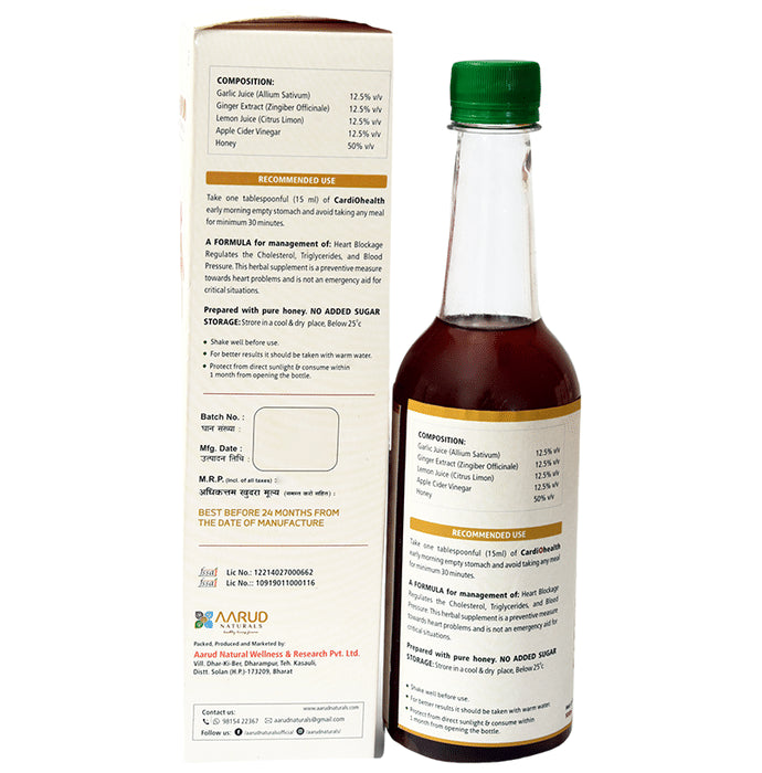 Aarud Naturals Cardio Health Syrup