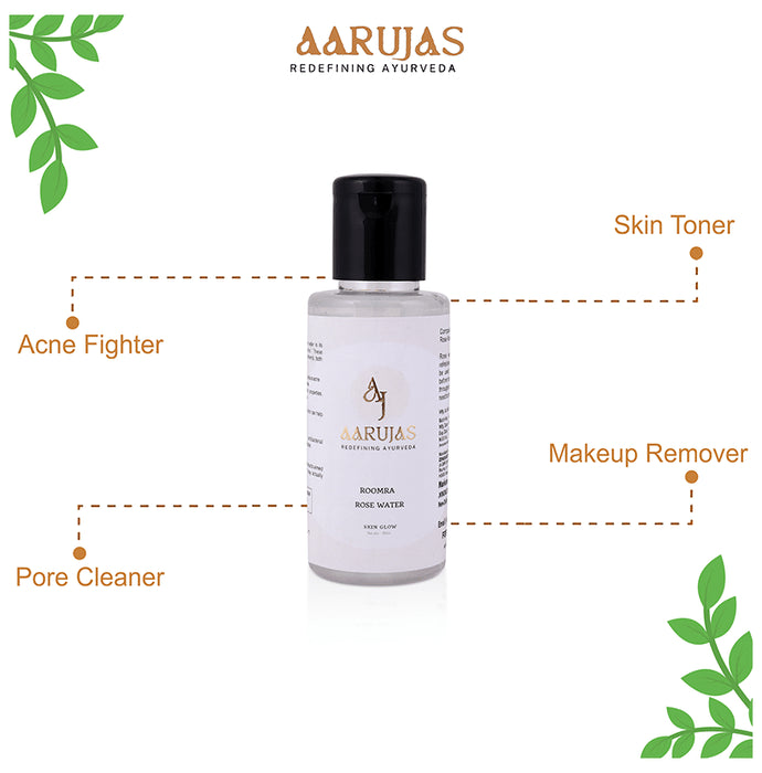 Aarujas Combo Pack of Roomra Acne Pack (40gm) & Roomra Rose Water (100ml)