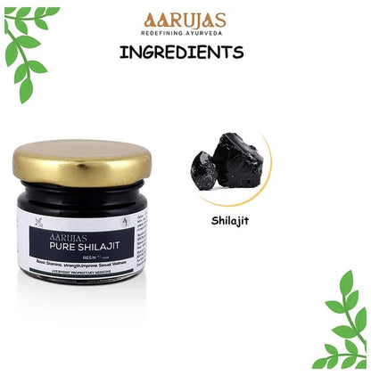 Aarujas Pure Shilajit Resin