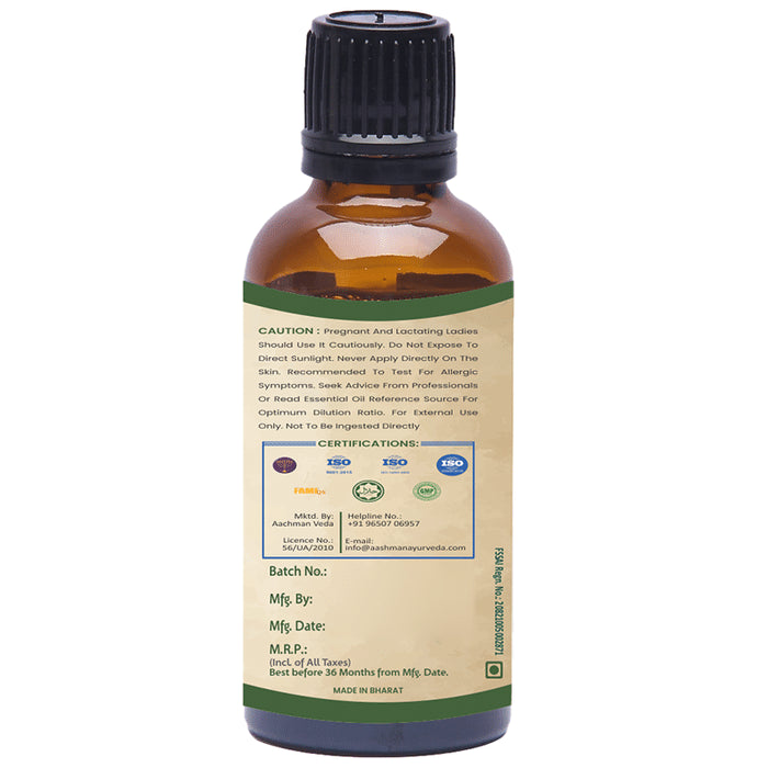 Aashman Ayurveda 100% Pure Steam Distilled Essential Oil (50ml Each) Tea Tree