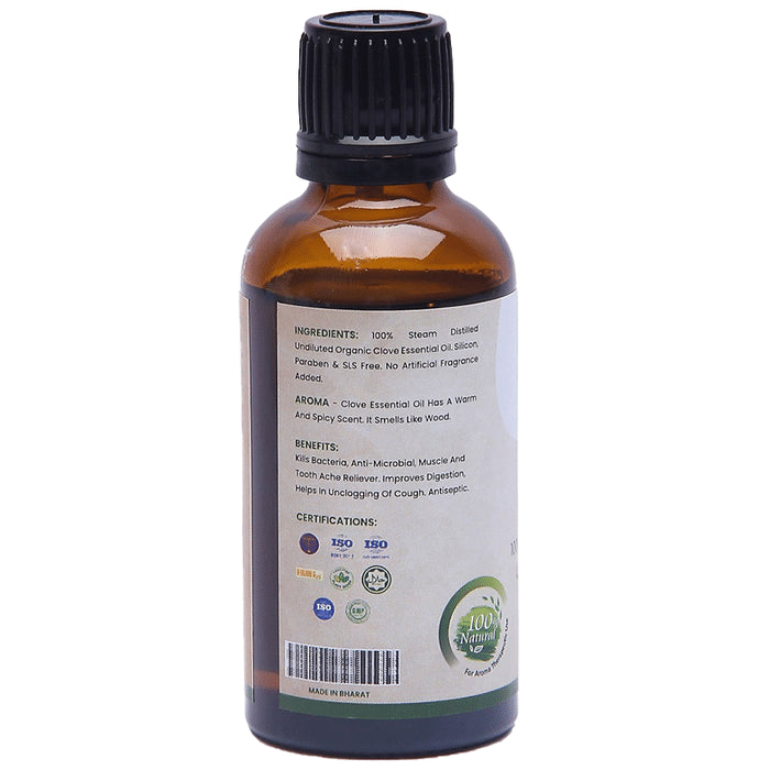 Aashman Ayurveda 100% Pure Steam Distilled Essential Oil Clove